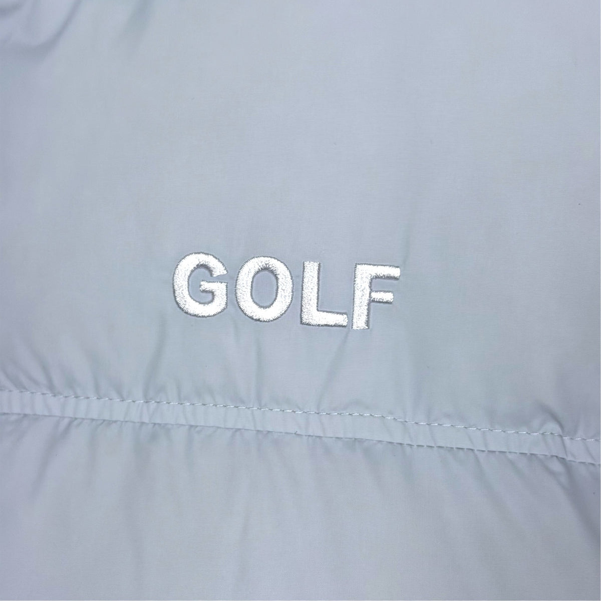 Golf Wang Duck Down Puffer Jacket Mens Large Light Blue Outdoors Gorpcore Winter
