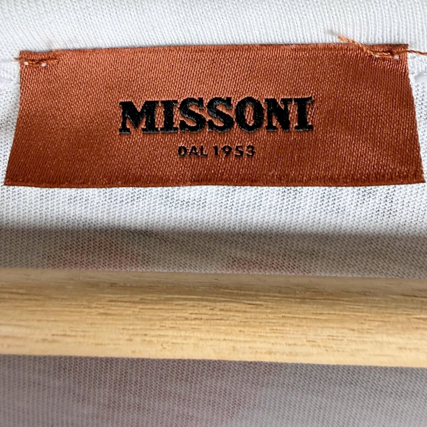Missoni Classic Print Chevron Pattern T-shirt - $370 Retail
