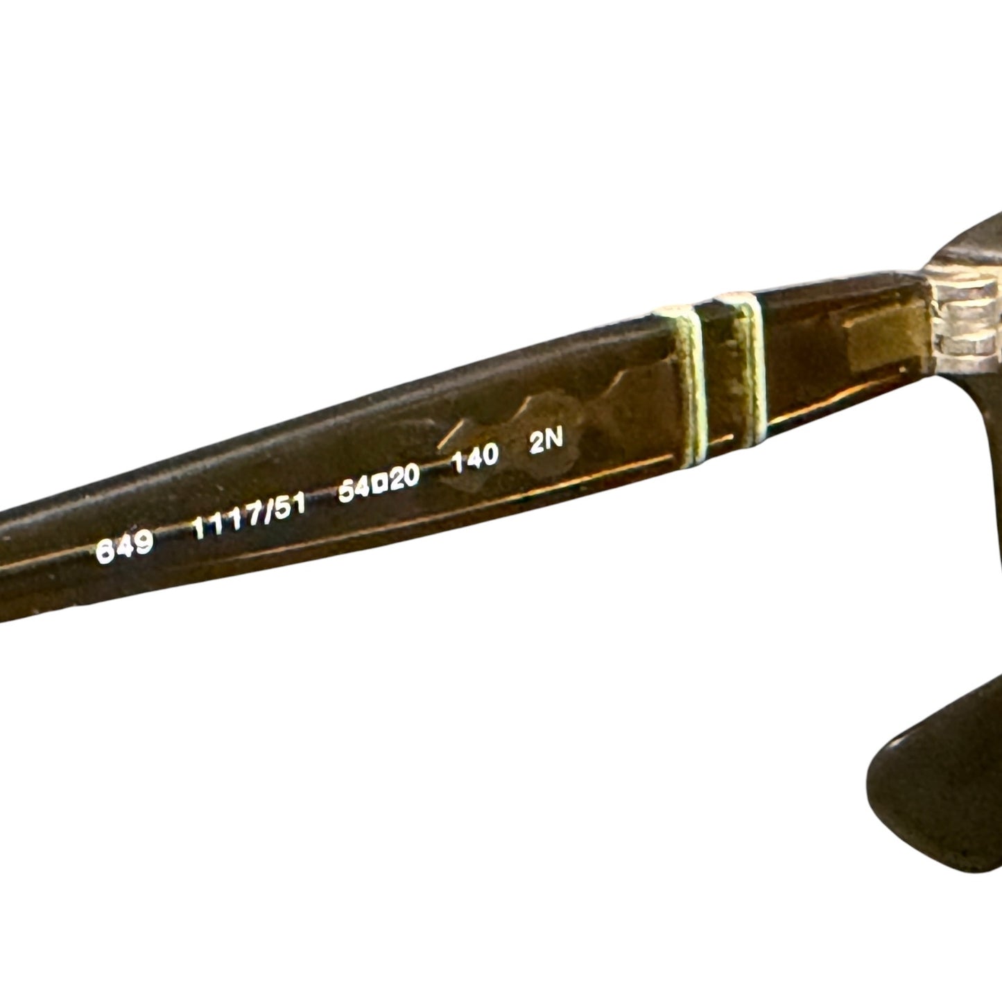 Persol 649 1117/51 Original Luxury Sunglasses Brown/Brown Gradient with Case