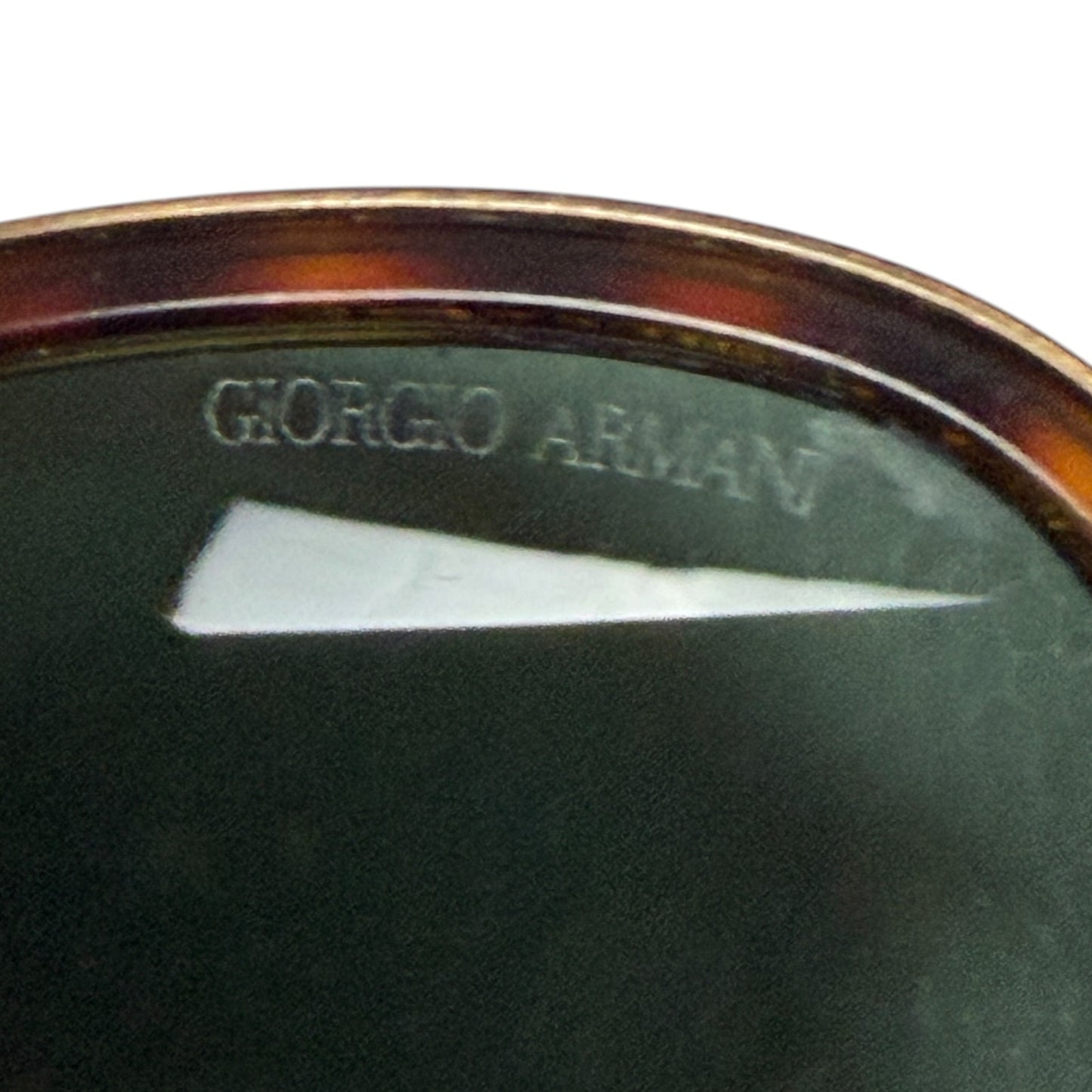 Giorgio Armani AR6068 319871 Tortoise 50 mm Men's Sunglasses $418 retail GREAT
