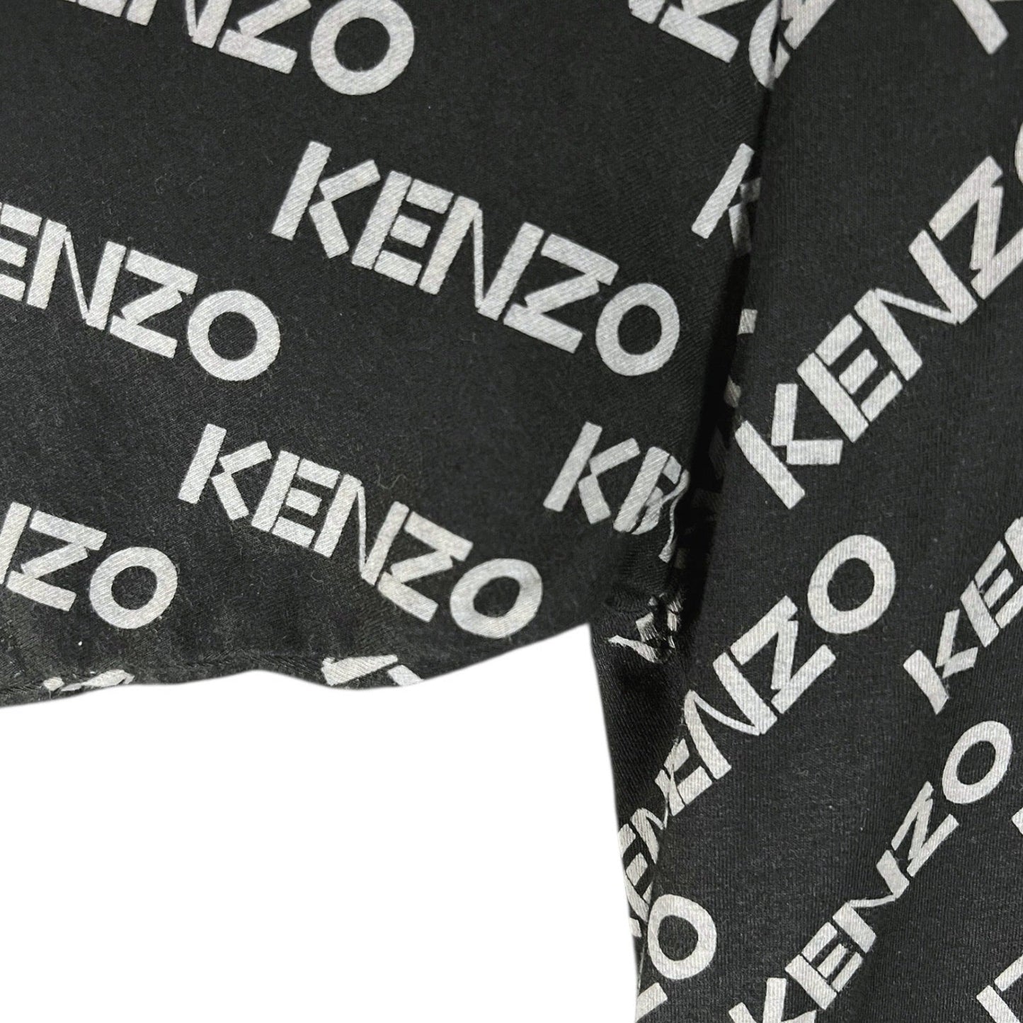 Kenzo Paris Oversized All Over Print Dark Gray White Men's Medium T-Shirt $230