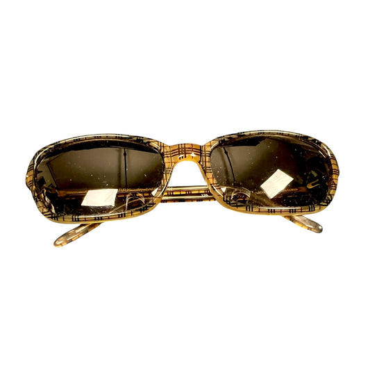 Burberry Vintage Y2K Check Pattern Sunglasses - $300 Retail