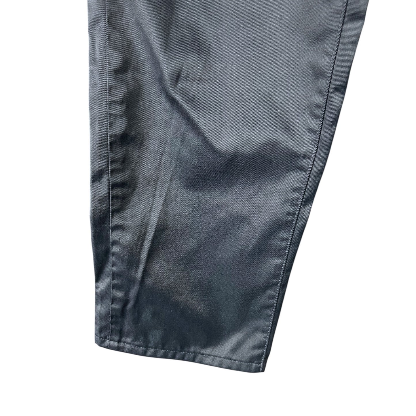 Versace Jeans Couture Navy Blue Coated Straight Leg Denim Jeans Vintage Y2K