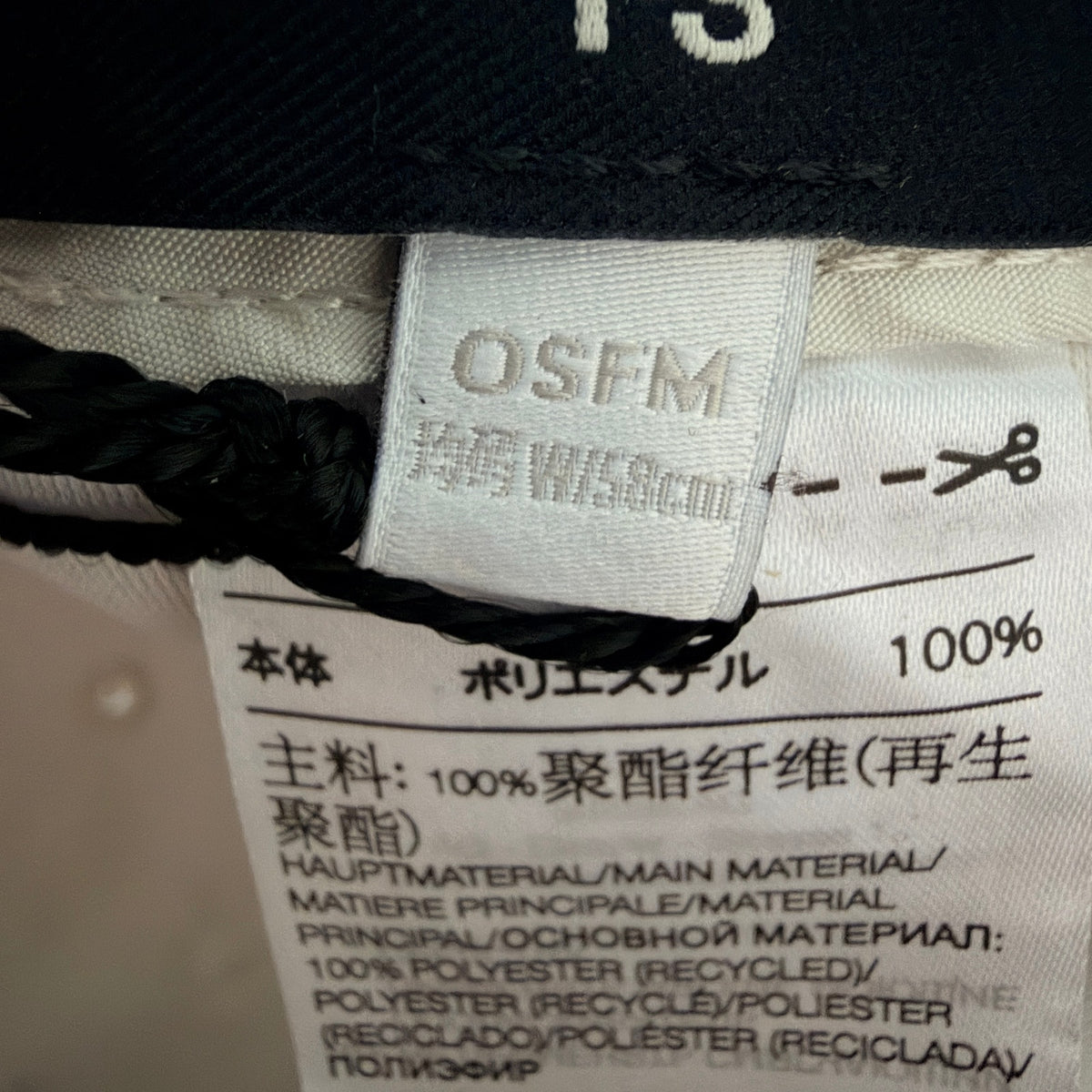 Y-3 Adidas Yohji Yamamoto Logo Strapback Hat Light Gray Cap Streetwear NWT