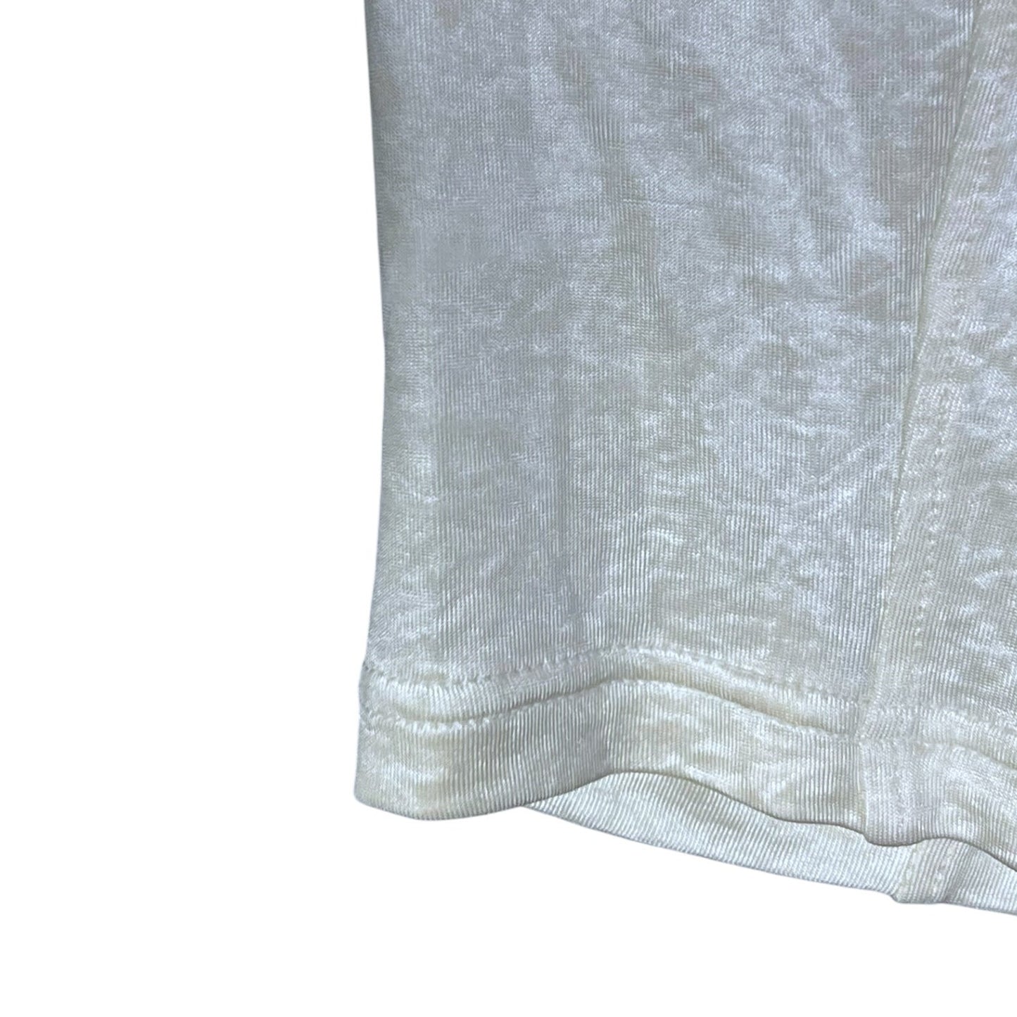Versace Jeans Couture Womens Medium Vintage Shimmery Crop Top Shirt $200 Retail