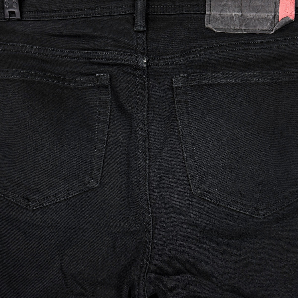 Acne Studios Bla Konst Men Jeans 31x30 Fits (30x30) North Stay Black Tapered Leg