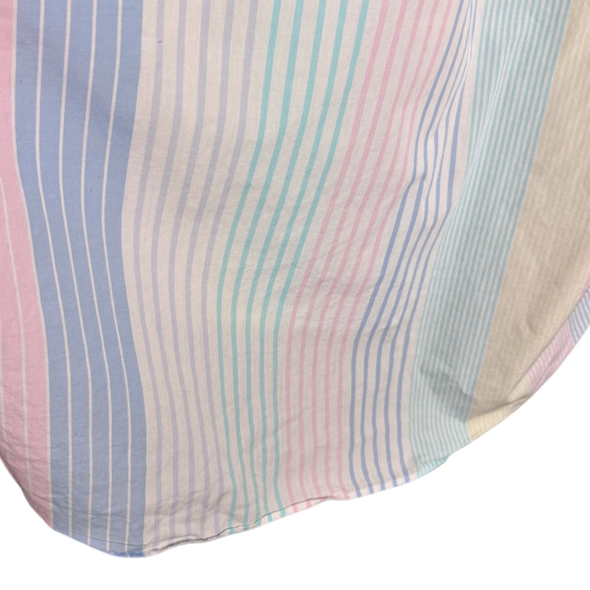 Vintage Polo Ralph Lauren Pastel Striped Men's XL L/S Golf Emblem Tilden Shirt