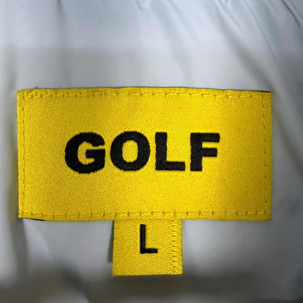 Golf Wang Duck Down Puffer Jacket Mens Large Light Blue Outdoors Gorpcore Winter