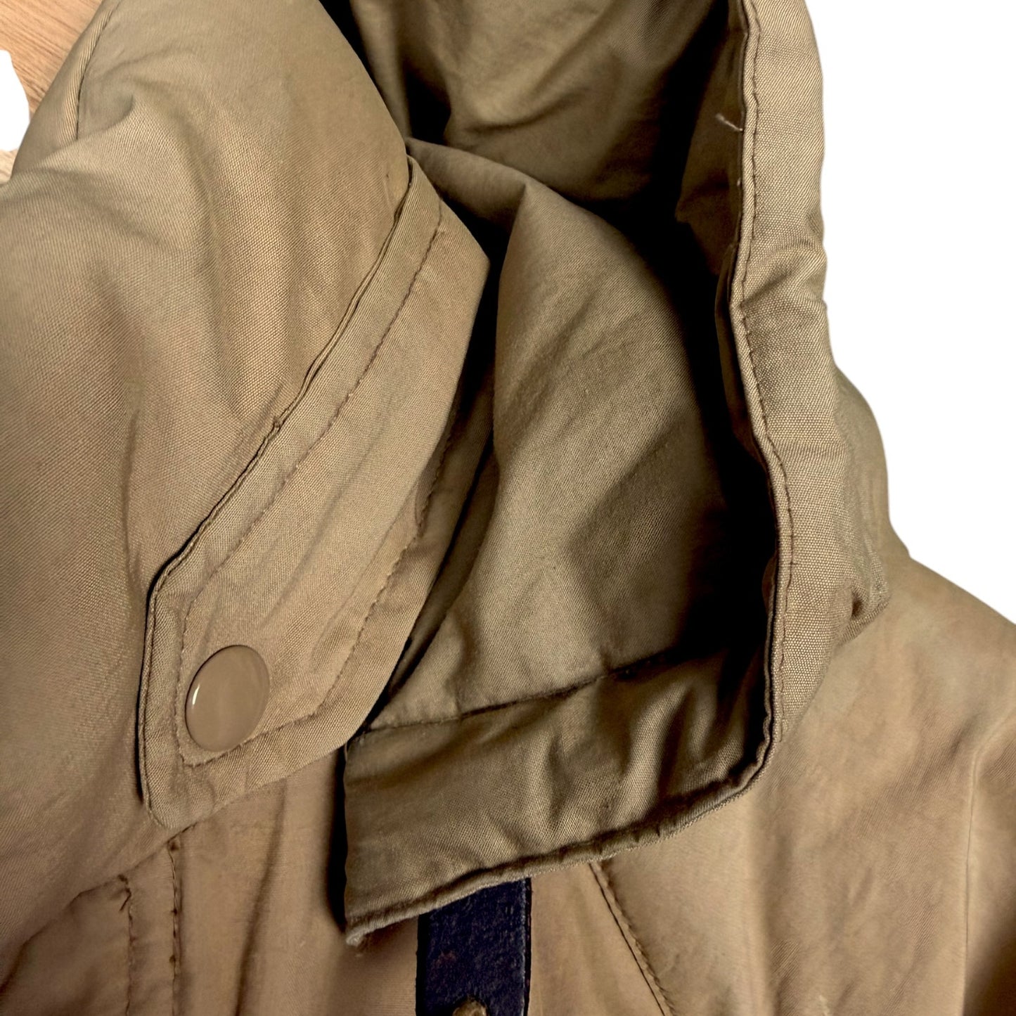 Vintage 1990s Polo Ralph Lauren Mens Med Suicide Hooded Down Puffer Ski Jacket