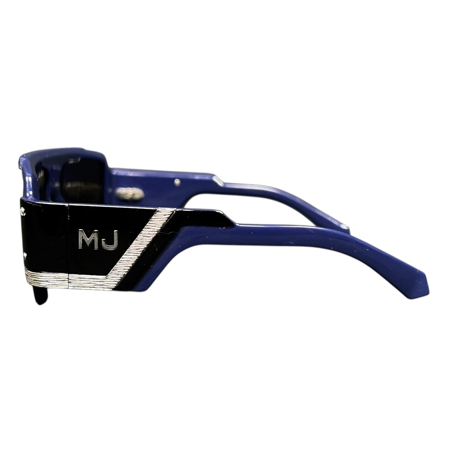 Marc Jacobs MJ187/S Blue & Black Y2K Sunglasses - $300 Retail