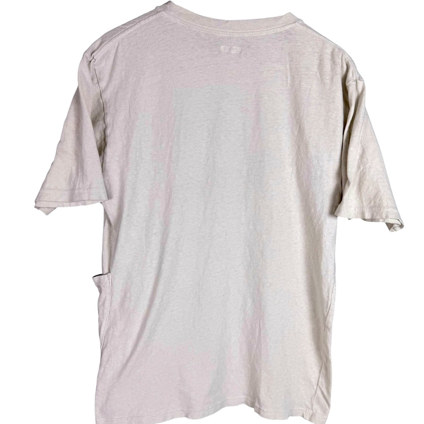 Kapital Kountry Side Pocket Men's Small Natural Cotton T-Shirt Streetwear Japan