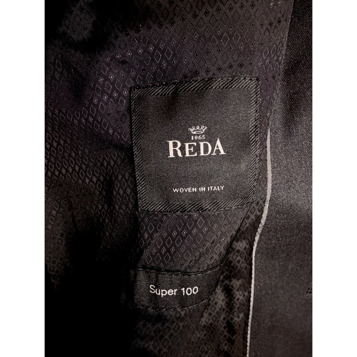 Hugo Boss Blazer Mens 42R Reda Italy Super 100 Virgin Wool Dark Gray Sport Coat
