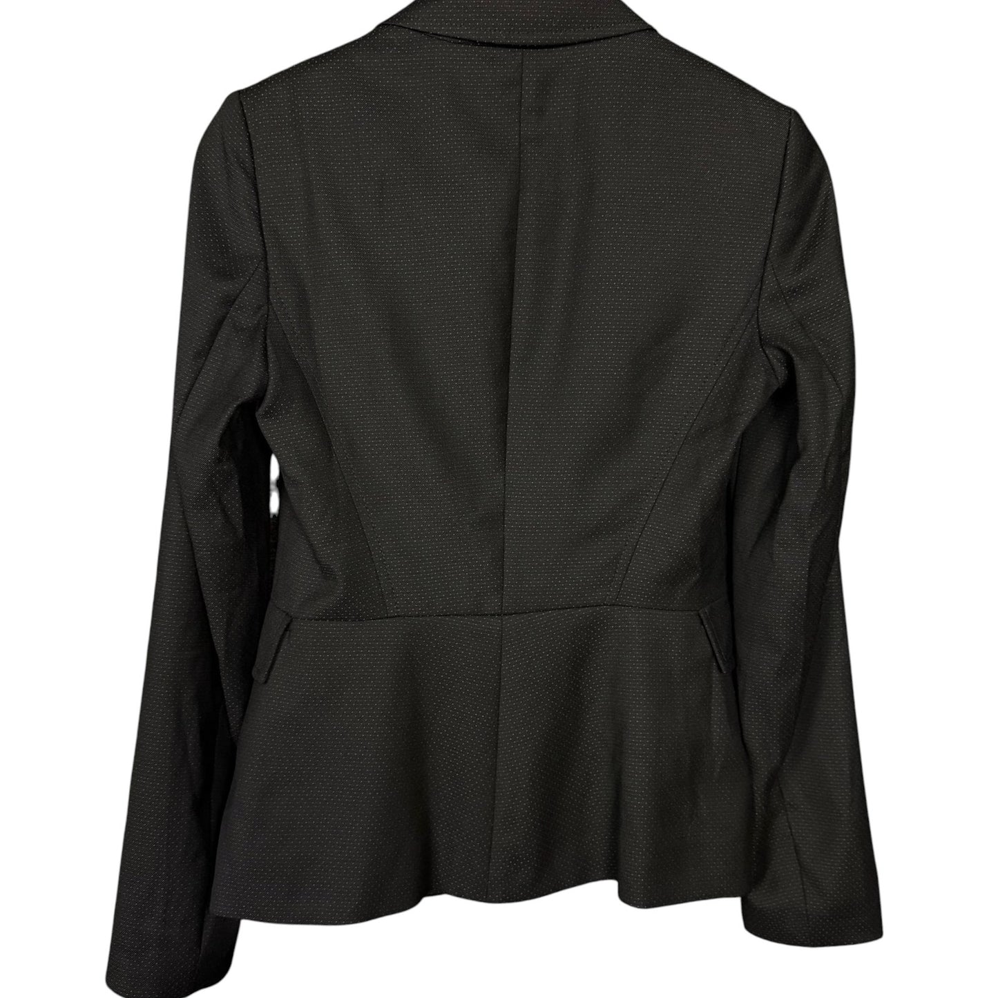 Hugo Boss Women’s XS Black Textured Tailored Blazer Jacket Size Career Office