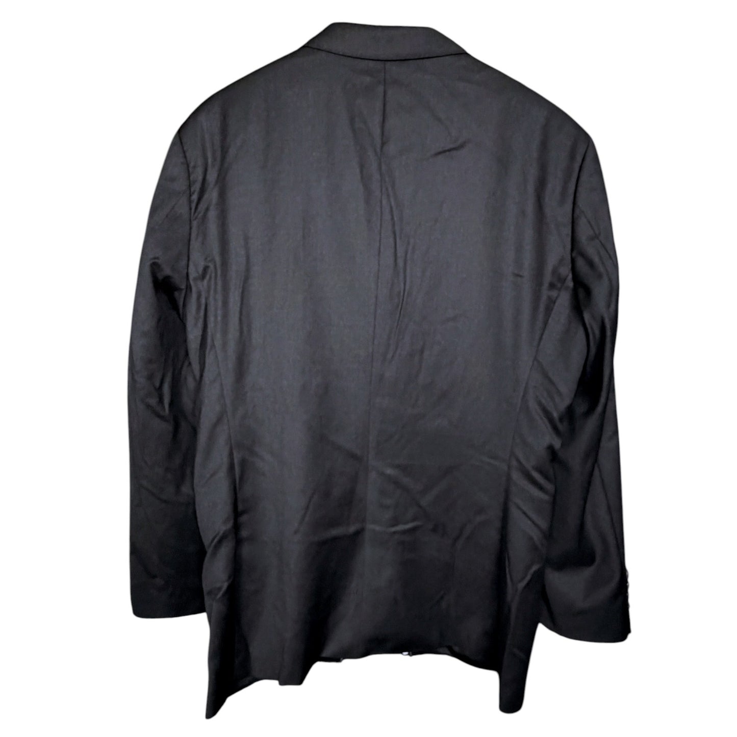 Hugo Boss Blazer Mens 42R Reda Italy Super 100 Virgin Wool Dark Gray Sport Coat