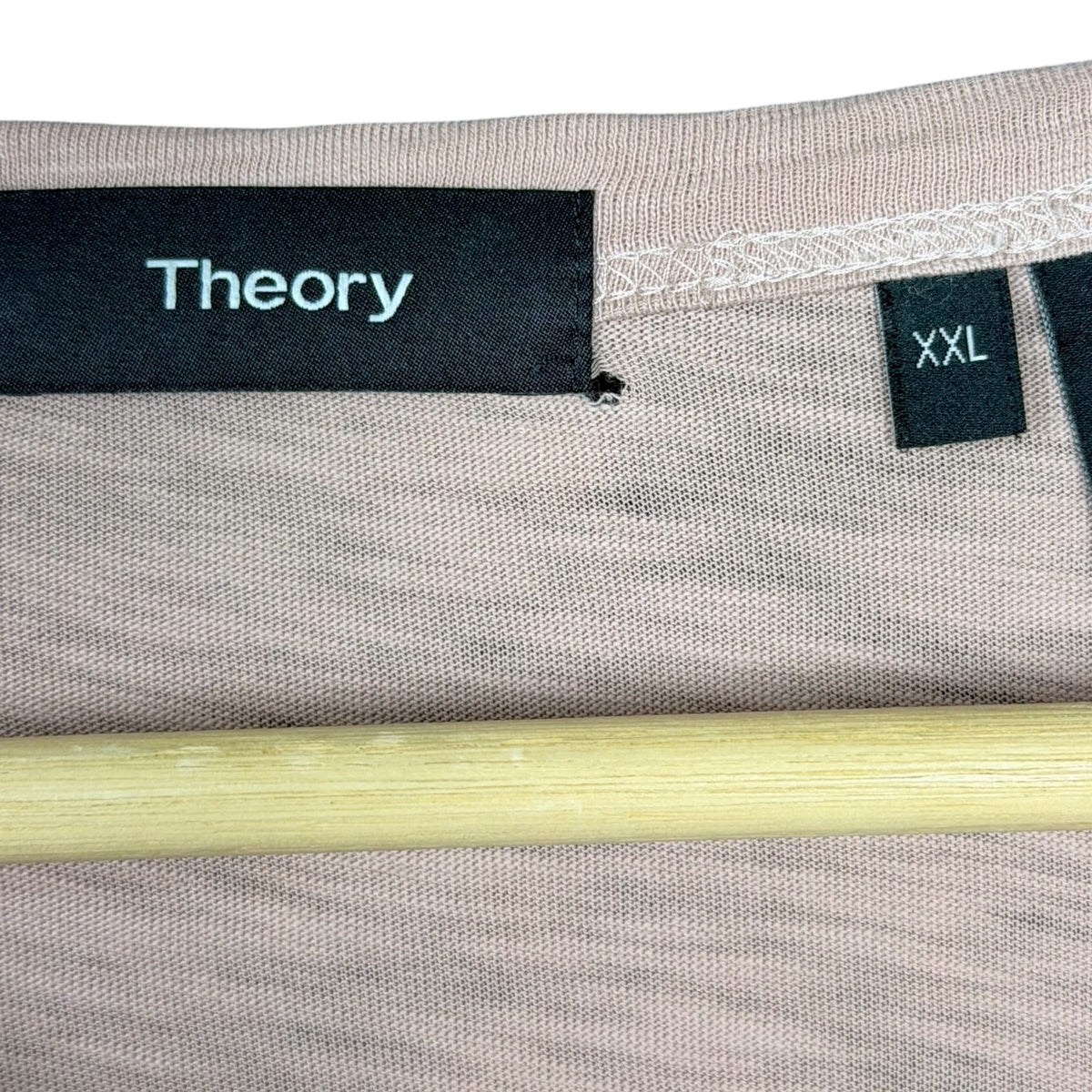Theory Brown Burnt Orange Men's XXL Cosmos Essential Tee T-Shirt Quiet Luxury