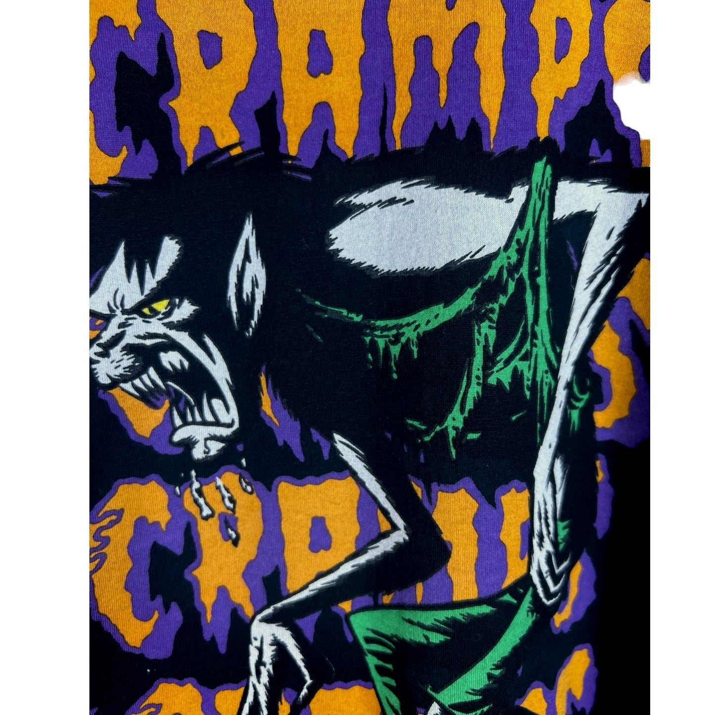 Hysteric Glamour The Cramps "I've Got Cramps Fever" Black T-Shirt
