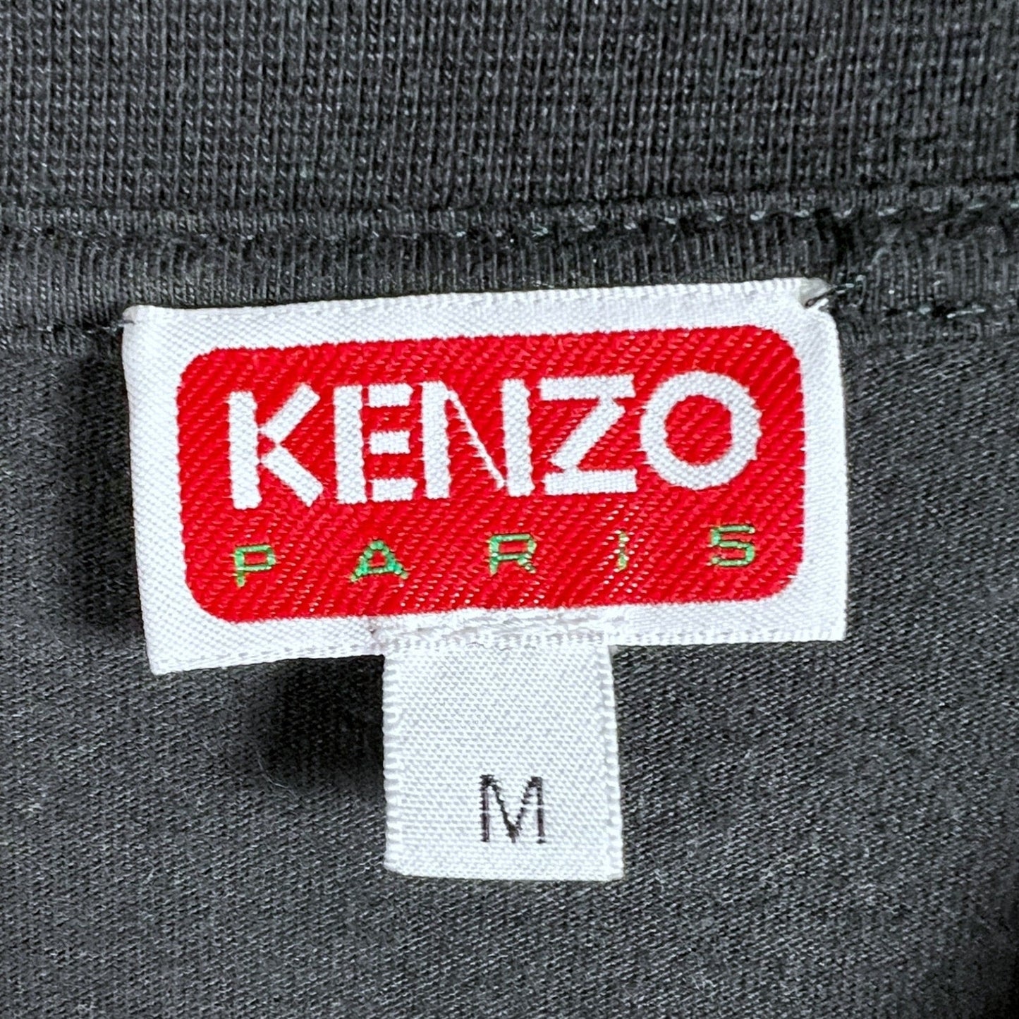 Kenzo Paris Oversized All Over Print Dark Gray White Men's Medium T-Shirt $230