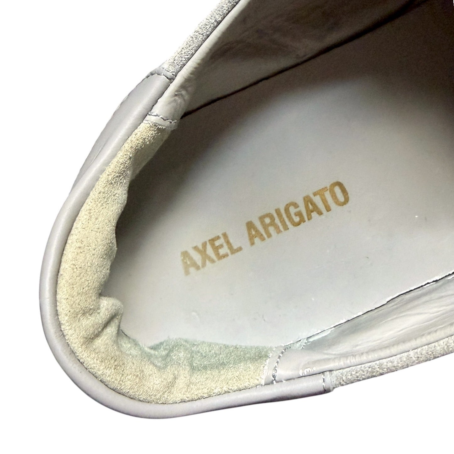 Axel Arigato Light Gray Suede Men's Shoes Sneakers Trainers US10 $350 retail