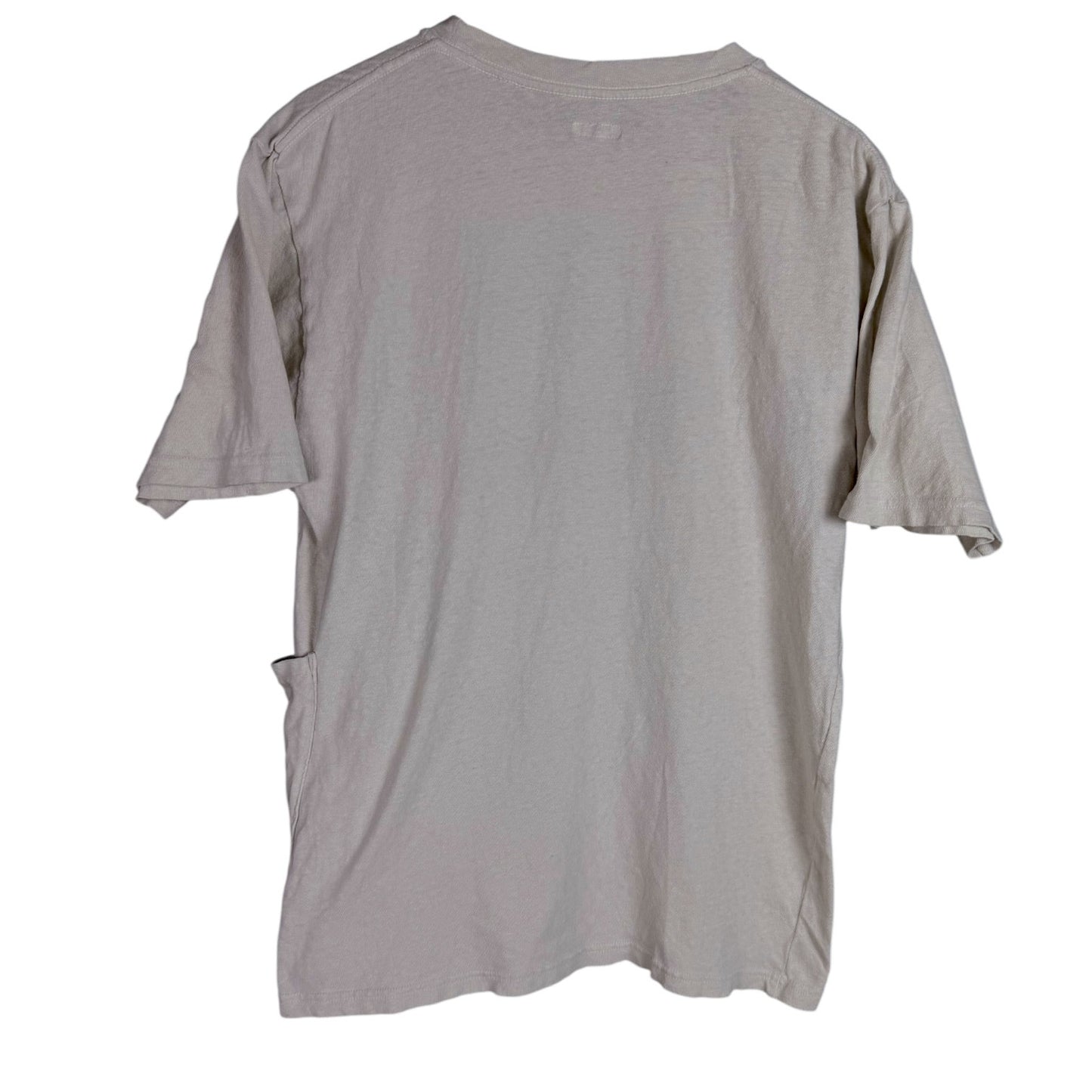 Kapital Japan Asymmetrical Pocket Natural Cotton Logo T-Shirt