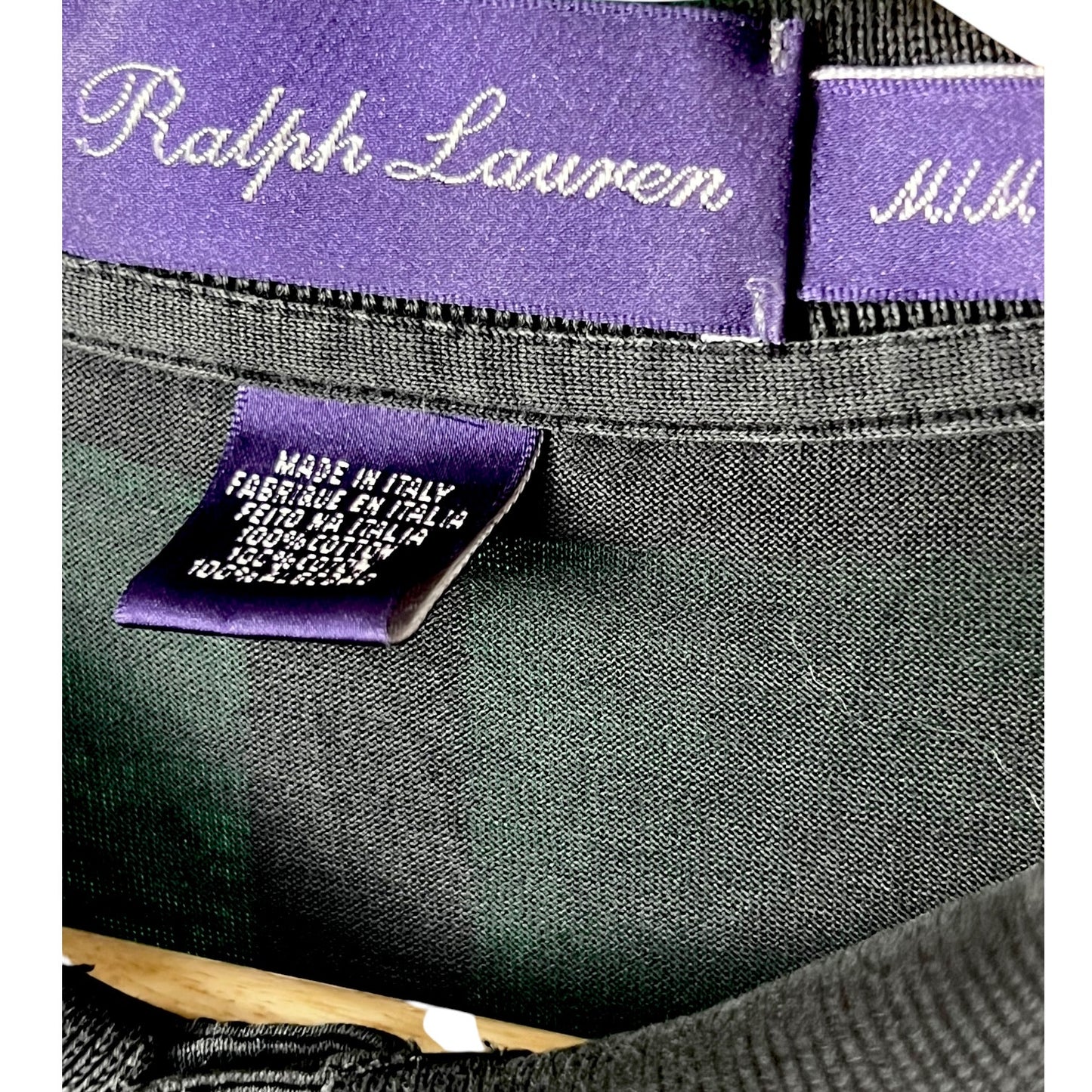 Ralph Lauren Purple Label Black Polo Shirt - $550 Retail
